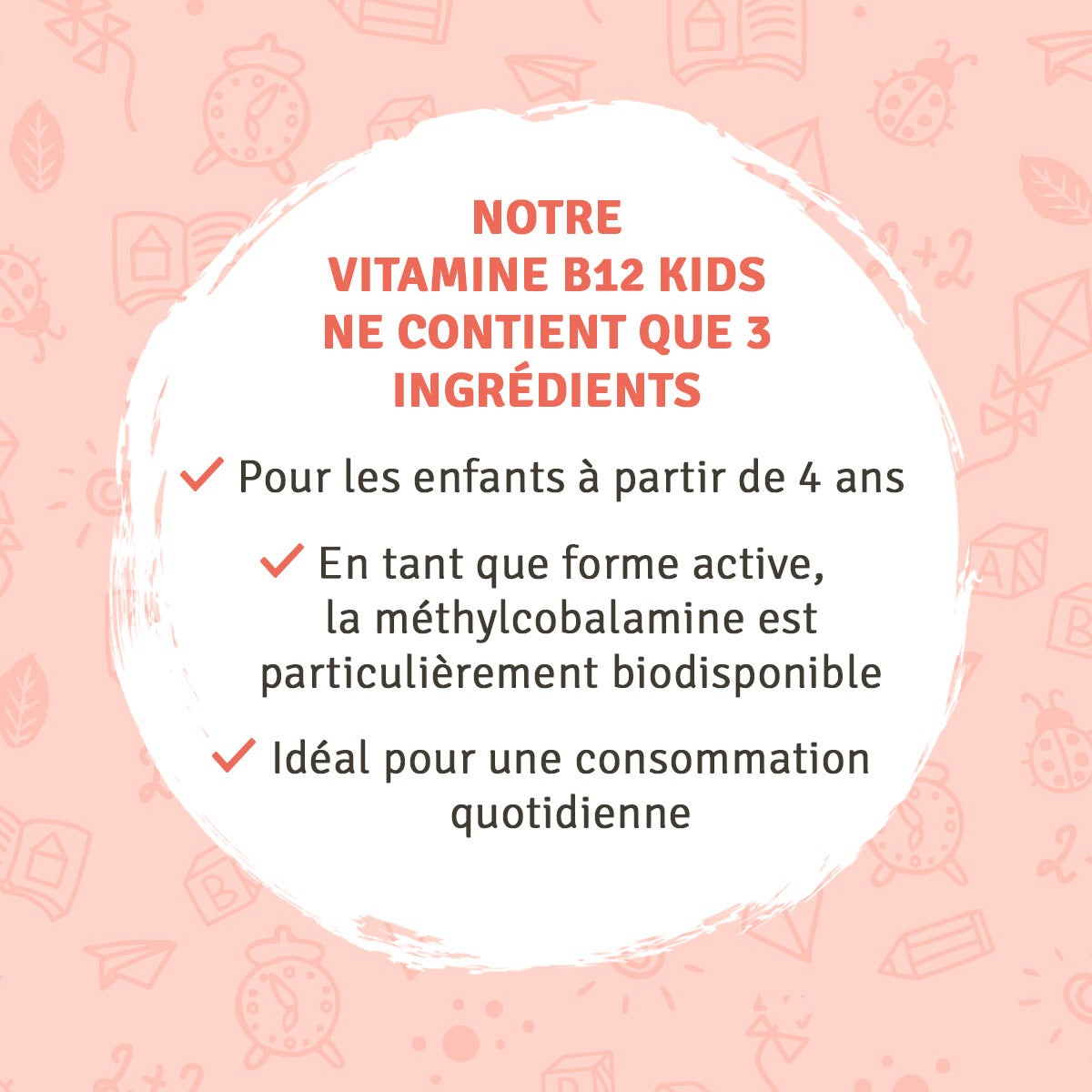 Vitamine B12 Kids en gouttes : Méthylcobalamine