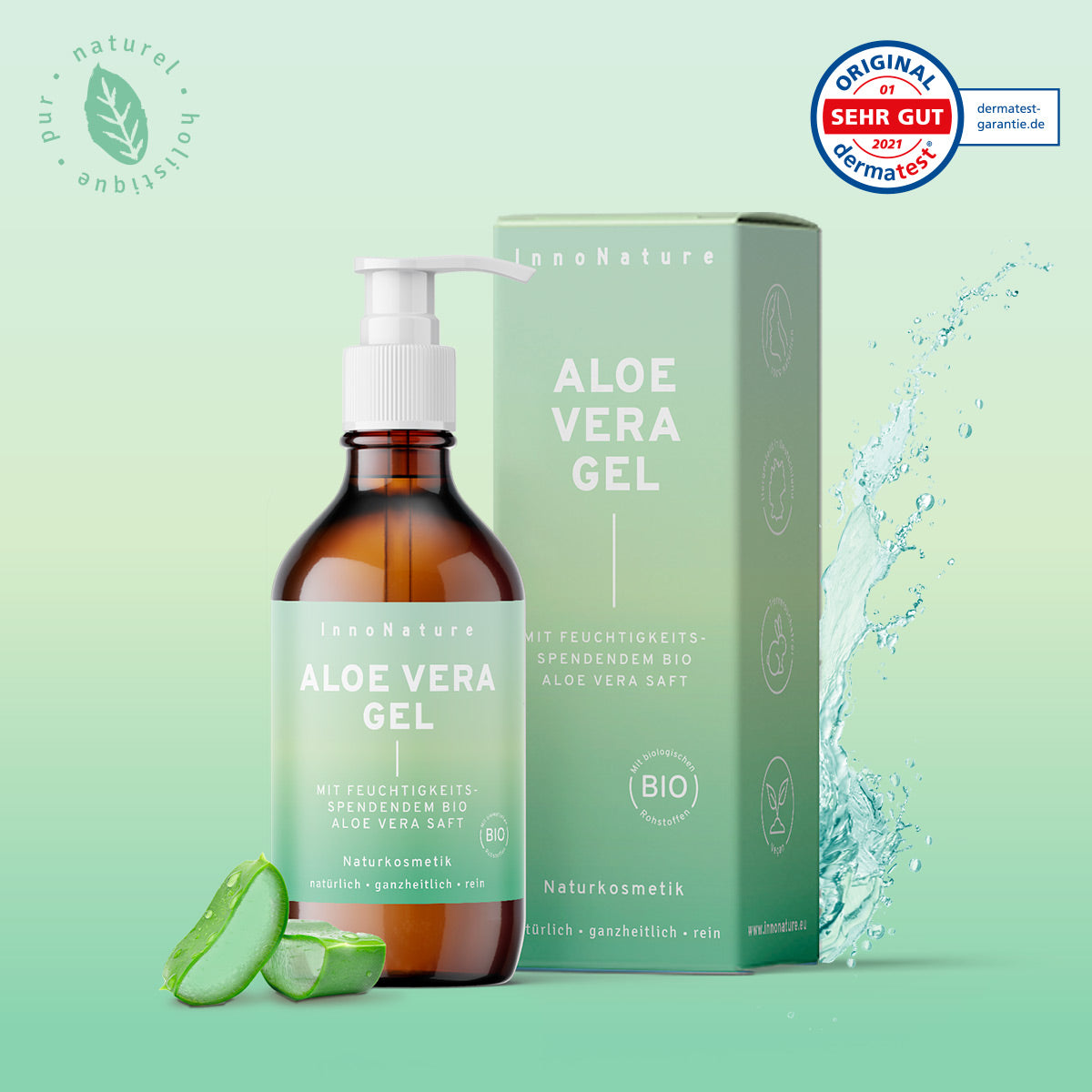 Produits individuels cosmétiques naturels